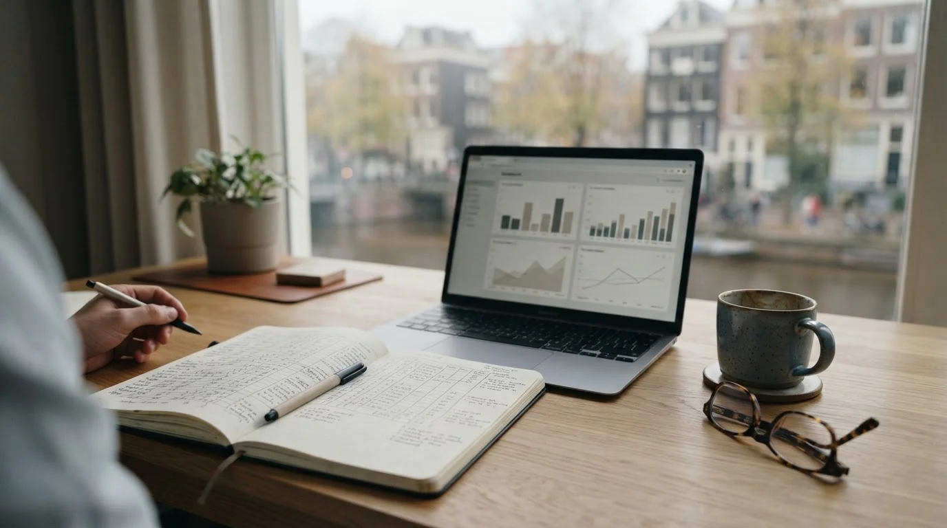 Redactionele werktafel met vergelijking van Nederlandse bookmakers
