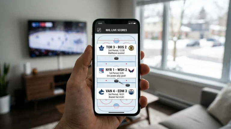 Live Hockey Scores